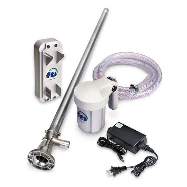 Finish Thompson Cordless Drum Pump Kit EF Series 316 Stainless Steel Tube 16 to 48 in.