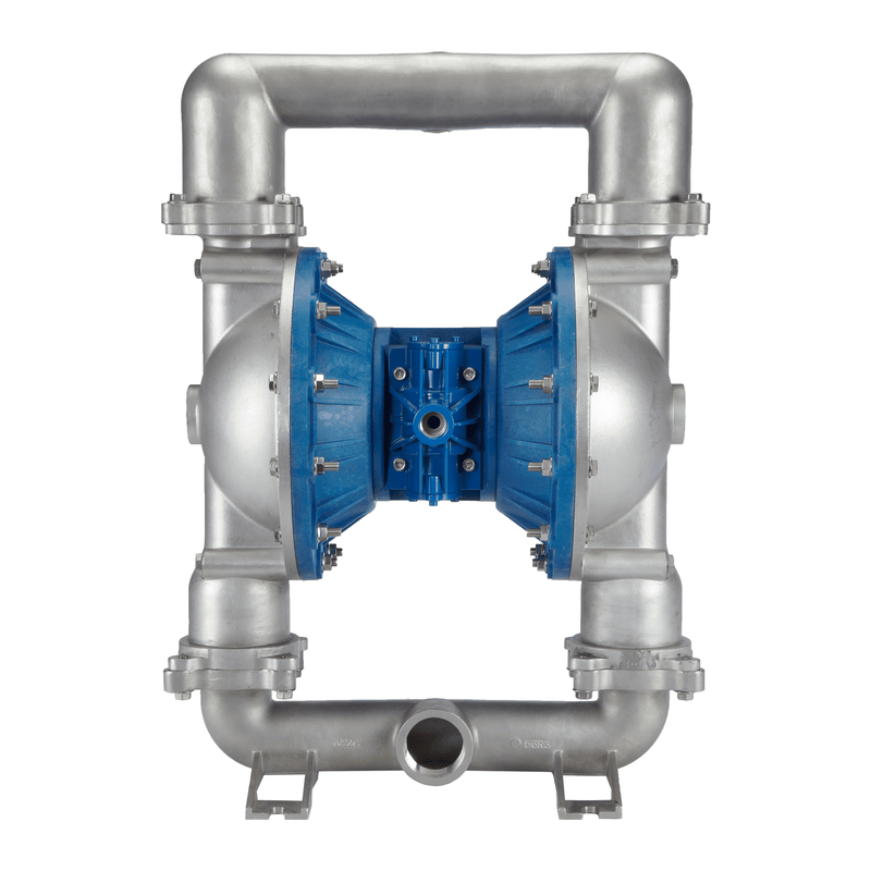 FTI Air FDA Compliant AODD 316L Stainless Steel Metallic Diaphragm Pump