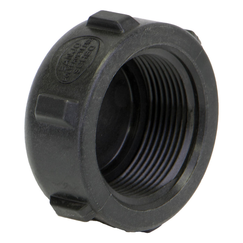 Banjo CAP150 Polypropylene Cap FPT 3/8 in. to 3 in. Sizes