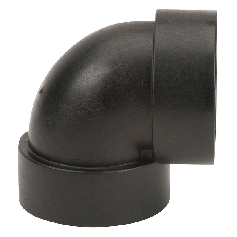 Banjo EL300-90 Polypropylene 90 Degree Elbow FPT 1/4 in. to 3 in. Sizes