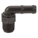 Banjo HB025/050-90 90 Degree Polypropylene Hose Barb Fitting 1/4 in. to 3 in. Sizes