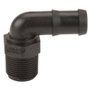 Banjo HB300-90 90 Degree Polypropylene Hose Barb Fitting 1/4 in. to 3 in. Sizes