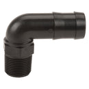 Banjo HB100/125-90 90 Degree Polypropylene Hose Barb Fitting 1/4 in. to 3 in. Sizes