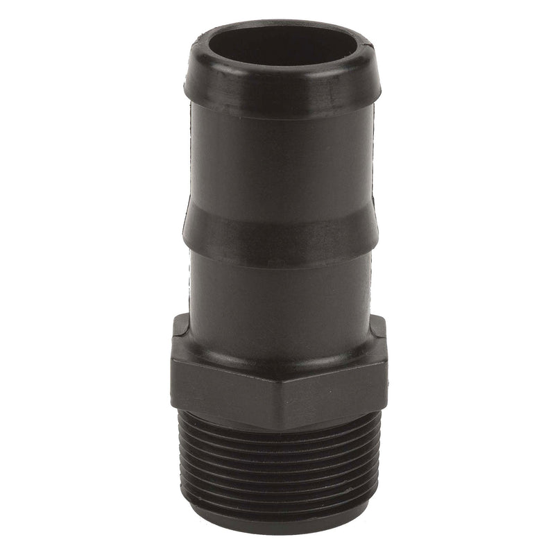 Banjo HB125-100 Polypropylene Straight Hose Barb MPT X HB 1/4 in. to 4 in. Sizes