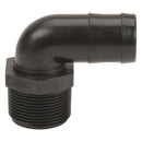Banjo HB050-90 90 Degree Polypropylene Hose Barb Fitting 1/4 in. to 3 in. Sizes