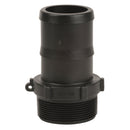 Banjo HB200-150 Polypropylene Straight Hose Barb MPT X HB 1/4 in. to 4 in. Sizes