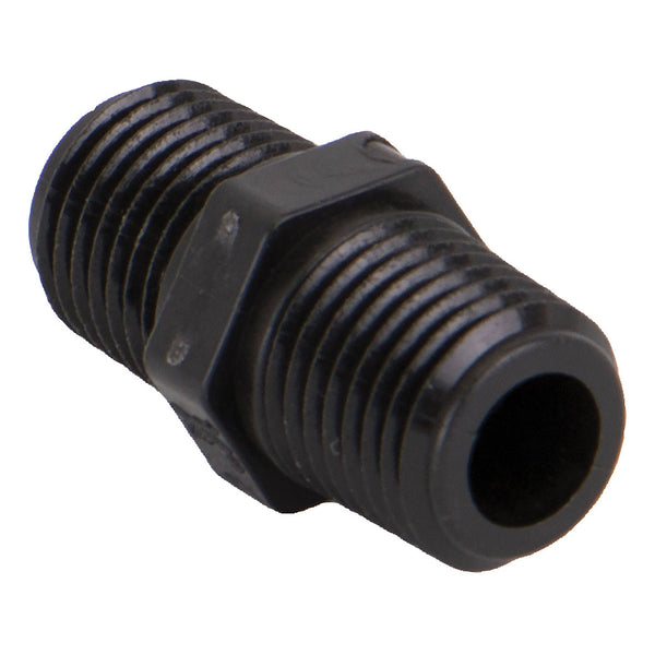Banjo NIP025-SH Polypropylene Nipple MPT 1/4 in. to 3 in. Sizes Short to 6 in. Lengths