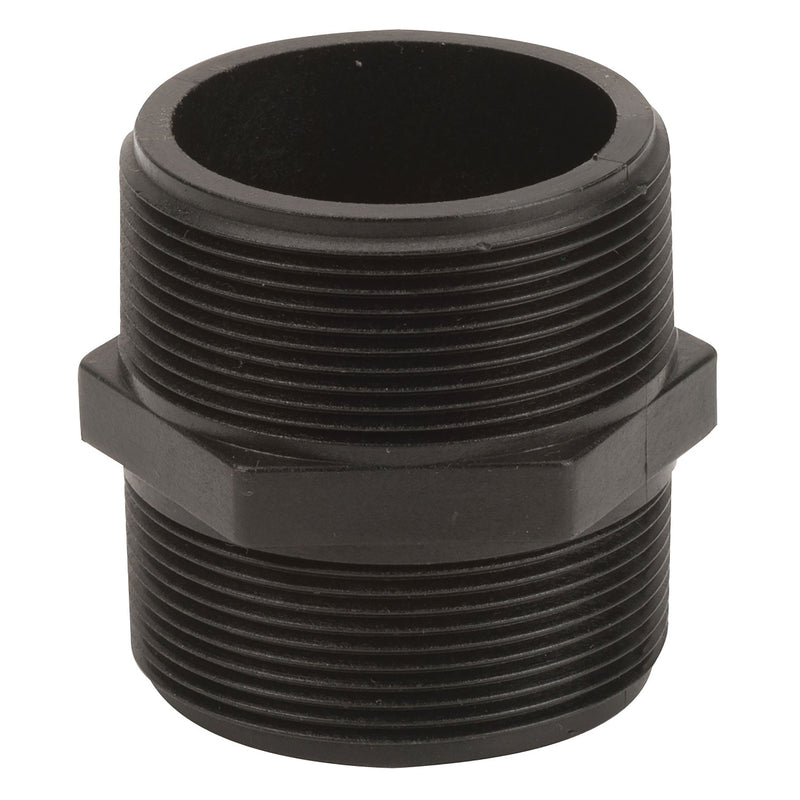 Banjo NIP150-6 Polypropylene Nipple MPT 1/4 in. to 3 in. Sizes Short to 6 in. Lengths