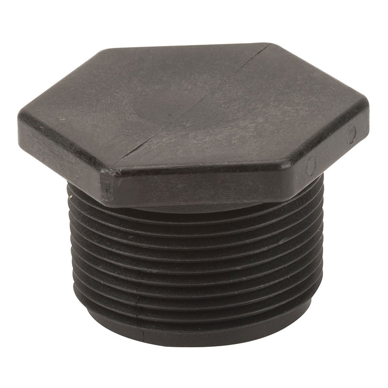 Banjo PLUG125 Polypropylene Plug MPT 1/4 in. to 3 in. Sizes