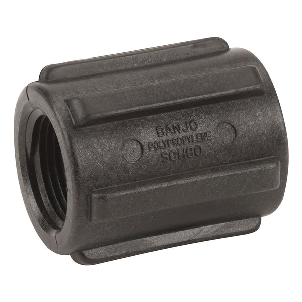 Banjo RC100-075 Polypropylene Reducing Coupling FPT X FPT 3/4 in. to 3 in. Sizes
