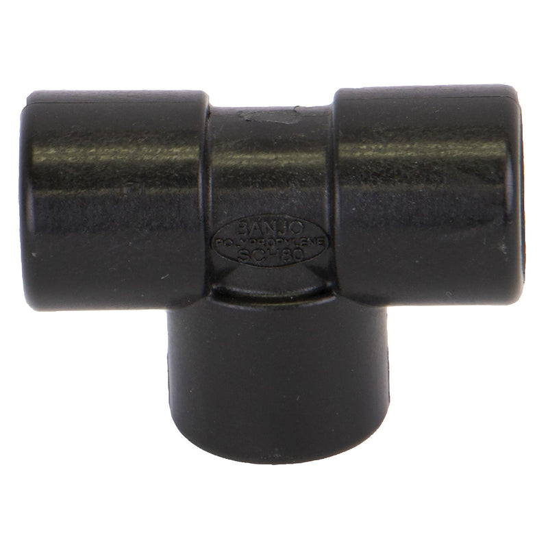 Banjo TEE150 Polypropylene Tee FPT 1/4 in. to 3 in. Sizes