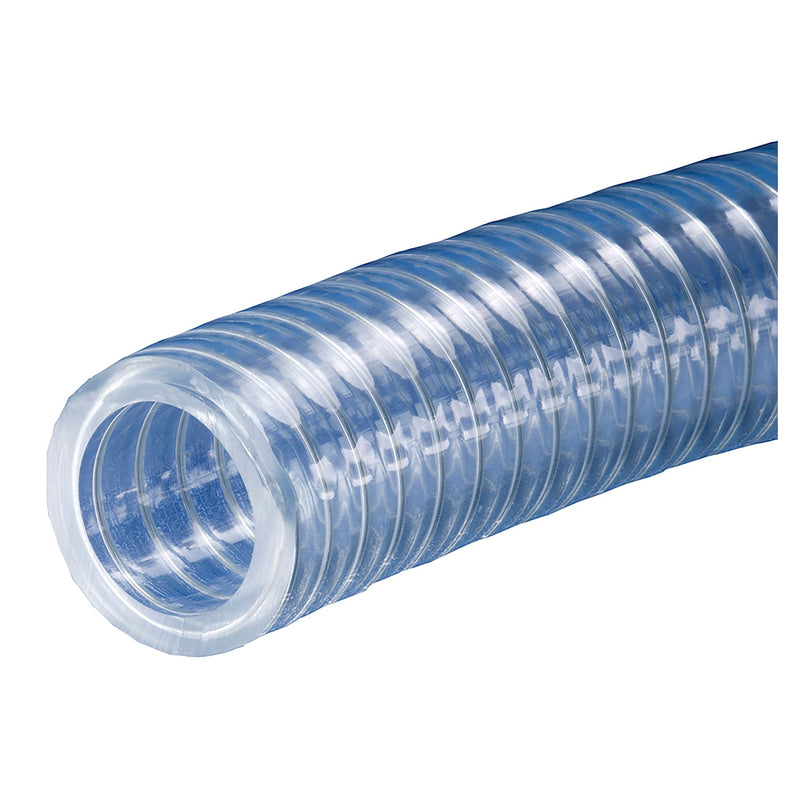 Heavy Wall PVC Vacuum and Transfer Hose, 1/4 in. to 2 in. Size, 50 ft.