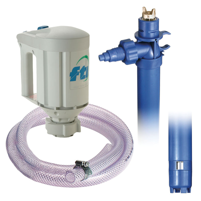 Finish Thompson High Performance Drum Pump Kit 40 in. PF Series PFP Polypropylene Tube Electric Air Motor