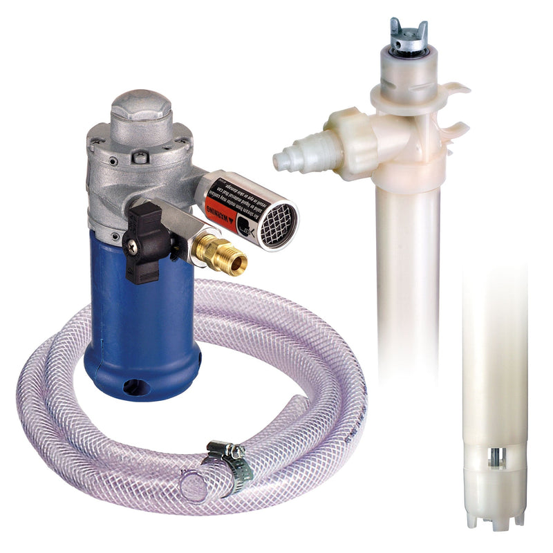Finish Thompson High Performance Drum Pump Kit 40 in. PVDF Tube Electric Air Explosion Proof Motor