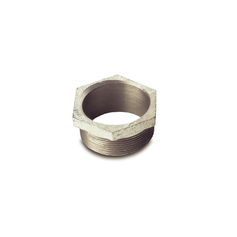 Finish Thompson Drum Pump 2 in. Galvanized Steel Drum Adapters