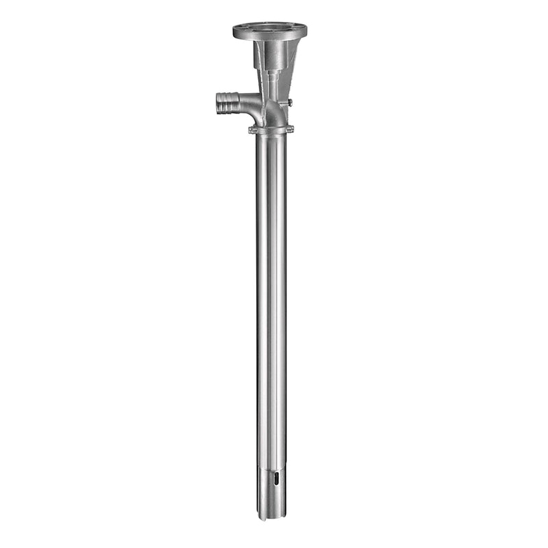 Finish Thompson EF Series 316 Stainless Steel FKM PTFE ETFE Drum Pump Tube 16 to 48 in.