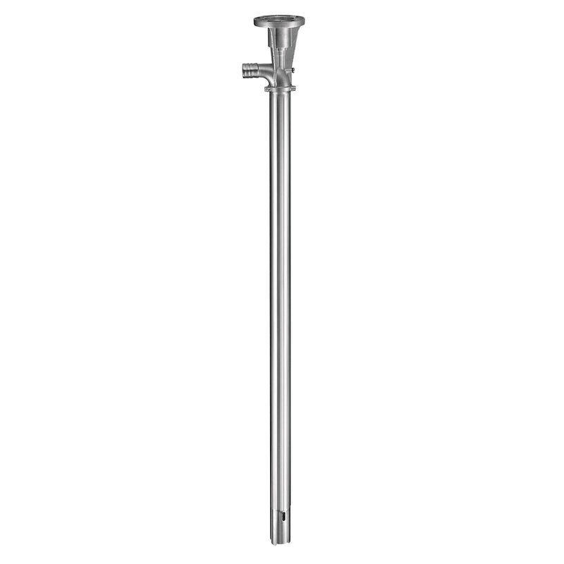 Finish Thompson EF Series 316 Stainless Steel FKM PTFE ETFE Drum Pump Tube 16 to 48 in.