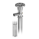 Finish Thompson EF Series 316 Stainless Steel FKM PTFE ETFE Drum Pump Tube 16 to 48 in.