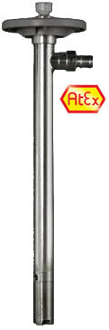 Standard Pump Stainless Steal 316 Drum Pump Tube 27 to 72 in.